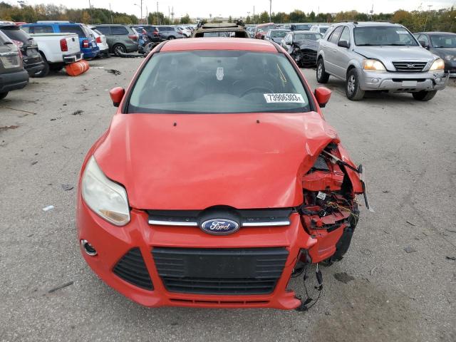 1FADP3K28DL267961 - 2013 FORD FOCUS SE RED photo 5