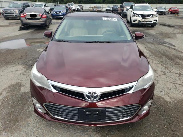 4T1BK1EB8FU143536 - 2015 TOYOTA AVALON XLE MAROON photo 5