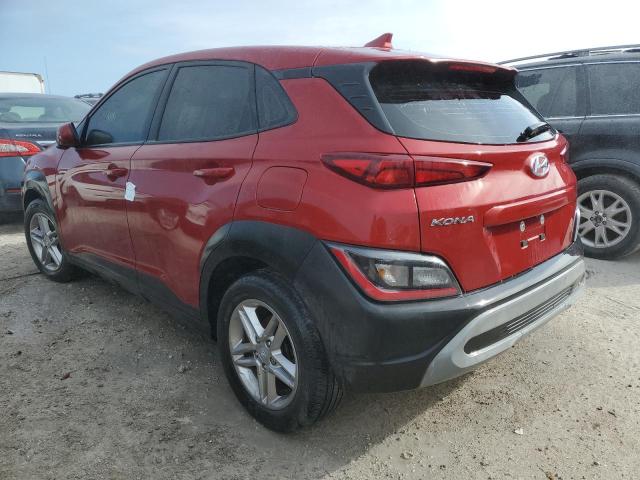 KM8K22ABXNU804283 - 2022 HYUNDAI KONA SEL RED photo 2