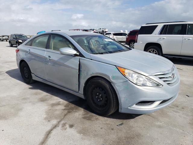 5NPEB4AC0BH139793 - 2011 HYUNDAI SONATA GLS BLUE photo 4