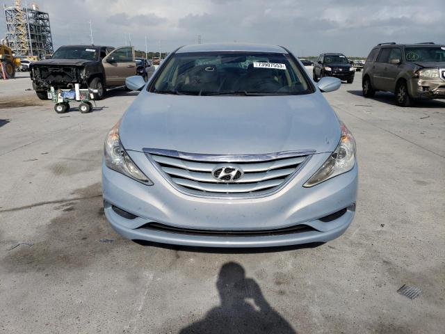 5NPEB4AC0BH139793 - 2011 HYUNDAI SONATA GLS BLUE photo 5