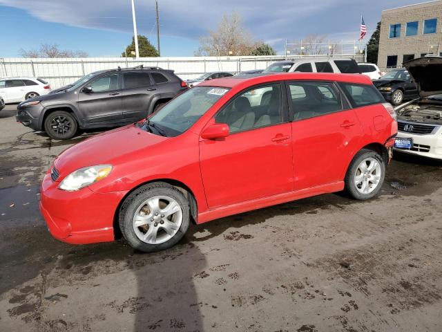 2T1KR32E27C661540 - 2007 TOYOTA COROLLA MA XR RED photo 1