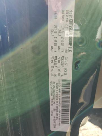 2A4RR8DG6BR633821 - 2011 CHRYSLER TOWN & COU TOURING L BLUE photo 14