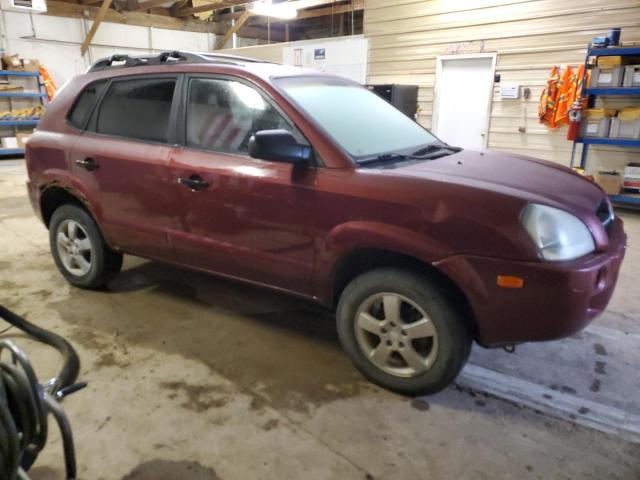 KM8JM12BX6U336684 - 2006 HYUNDAI TUCSON GL MAROON photo 4