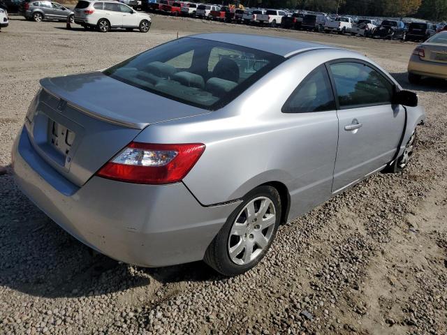 2HGFG12697H558207 - 2007 HONDA CIVIC LX SILVER photo 3