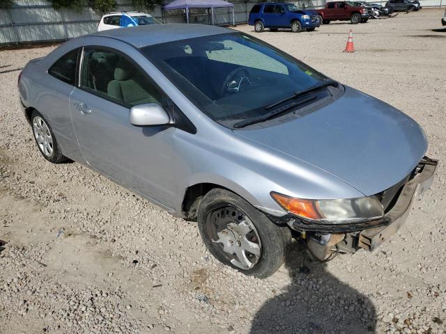 2HGFG12697H558207 - 2007 HONDA CIVIC LX SILVER photo 4