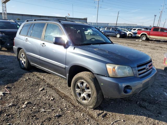 JTEDD21AX50117399 - 2005 TOYOTA HIGHLANDER BLUE photo 4