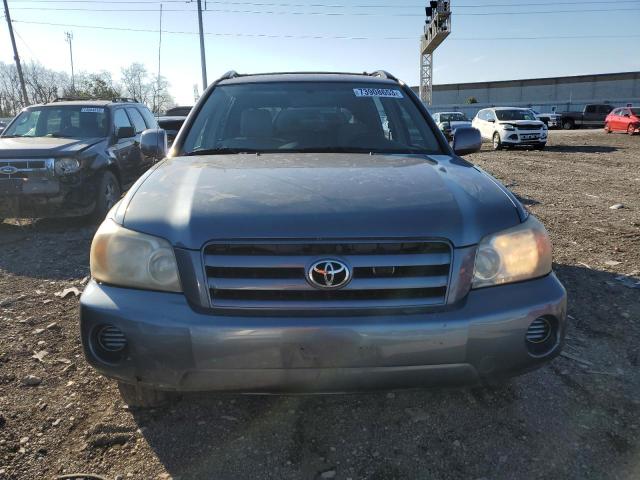 JTEDD21AX50117399 - 2005 TOYOTA HIGHLANDER BLUE photo 5