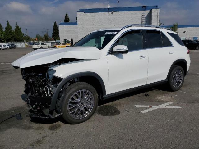 4JGFB5KE2NA807157 - 2022 MERCEDES-BENZ GLE 450 4MATIC WHITE photo 1