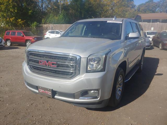 1GKS2BKC8FR686092 - 2015 GMC YUKON SLT SILVER photo 2