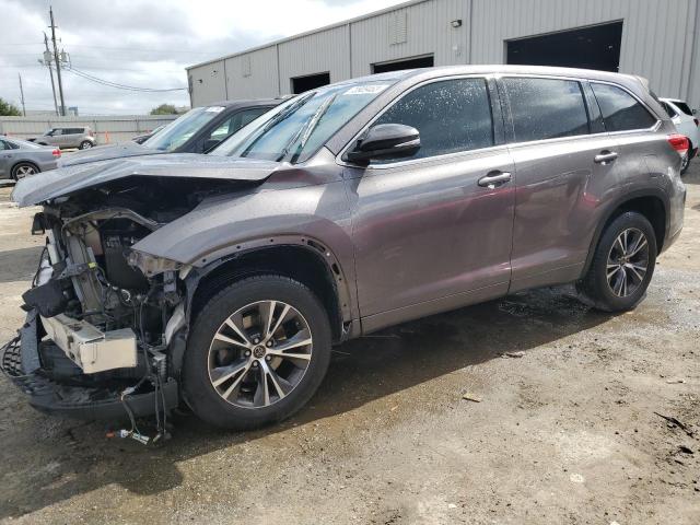 5TDZZRFHXJS243764 - 2018 TOYOTA HIGHLANDER LE GRAY photo 1