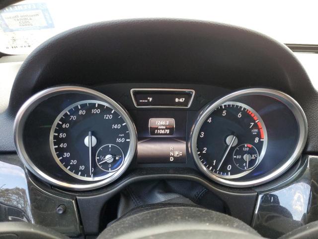 4JGDA5HB1FA578754 - 2015 MERCEDES-BENZ ML 350 4MATIC SILVER photo 9