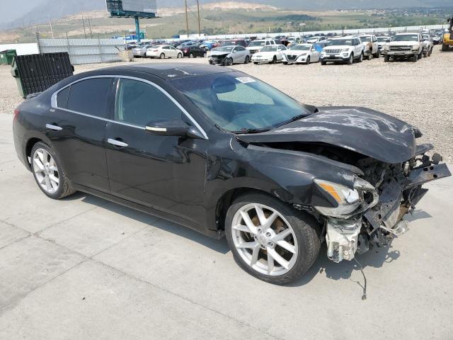 1N4AA51E79C820411 - 2009 NISSAN MAXIMA S BLACK photo 4