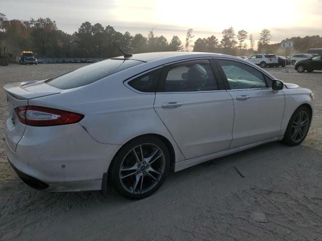 3FA6P0K90DR123200 - 2013 FORD FUSION TITANIUM WHITE photo 3