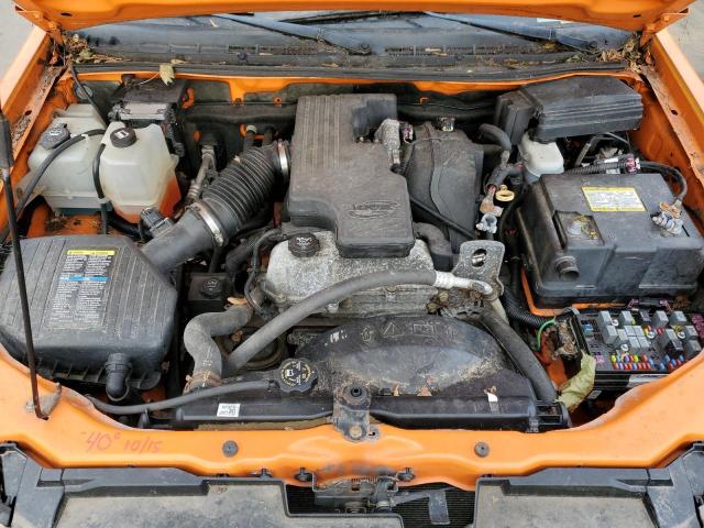 1GCCS149898155786 - 2009 CHEVROLET COLORADO ORANGE photo 11