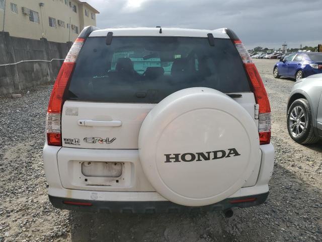 SHSRD78946U430737 - 2006 HONDA CR-V SE WHITE photo 6