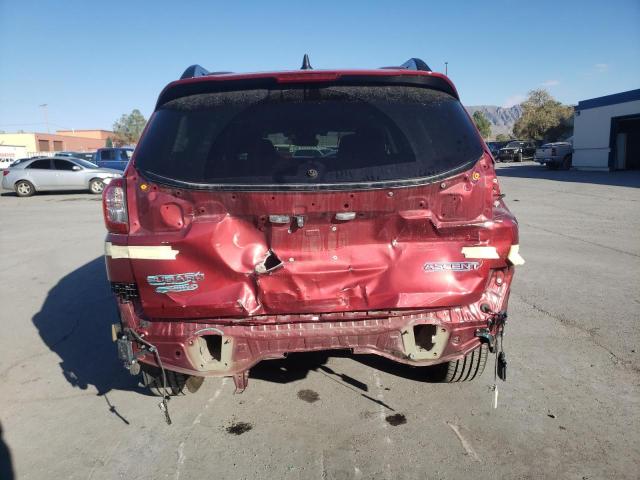 4S4WMAHD0M3437489 - 2021 SUBARU ASCENT PREMIUM RED photo 6