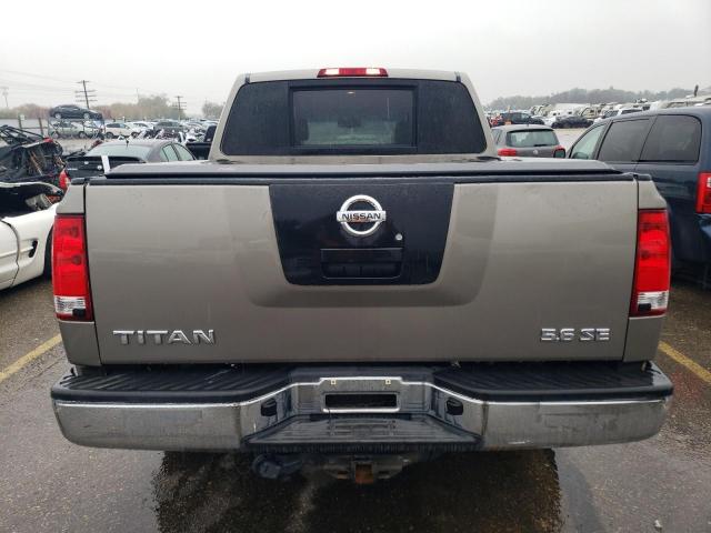 1N6AA07DX8N340245 - 2008 NISSAN TITAN XE BROWN photo 6