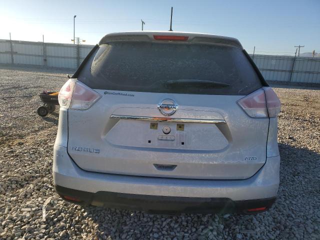 KNMAT2MV2FP564035 - 2015 NISSAN ROGUE S SILVER photo 6