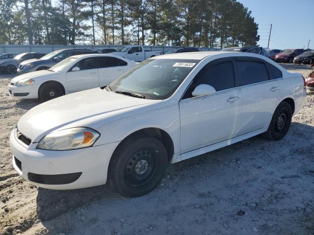 2G1WD5E37D1261126 - 2013 CHEVROLET IMPALA POLICE WHITE photo 1