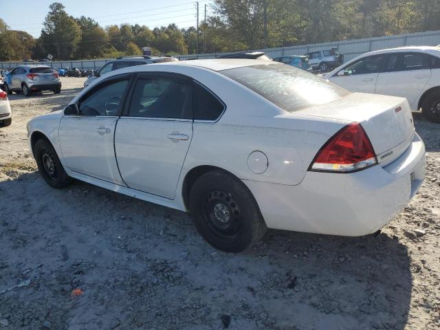 2G1WD5E37D1261126 - 2013 CHEVROLET IMPALA POLICE WHITE photo 2