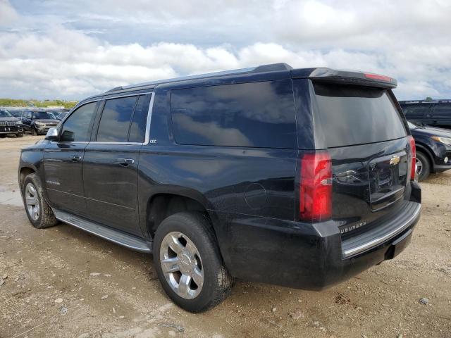 1GNSCKKCXFR154200 - 2015 CHEVROLET SUBURBAN C1500 LTZ BLACK photo 2