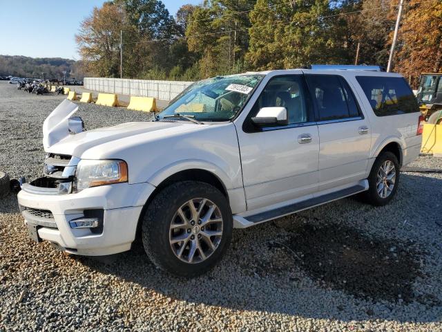1FMJK2AT7GEF08414 - 2016 FORD EXPEDITION EL LIMITED WHITE photo 1
