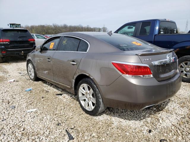 1G4GE5ED8BF210883 - 2011 BUICK LACROSSE CXS SILVER photo 2