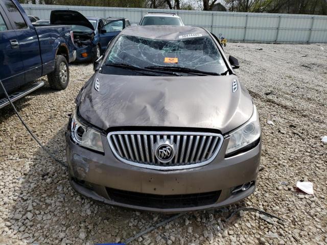 1G4GE5ED8BF210883 - 2011 BUICK LACROSSE CXS SILVER photo 5