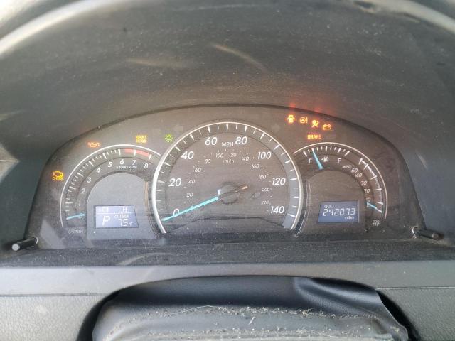 4T4BF1FK5CR266134 - 2012 TOYOTA CAMRY 4D 2 BASE WHITE photo 9