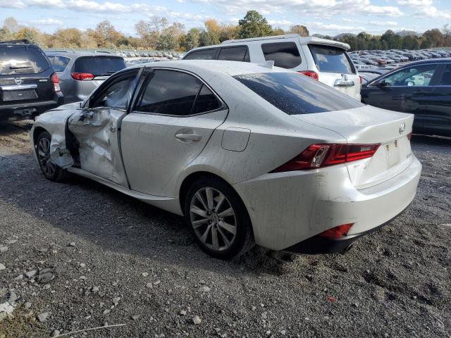 JTHBF1D24F5045705 - 2015 LEXUS IS 250 WHITE photo 2