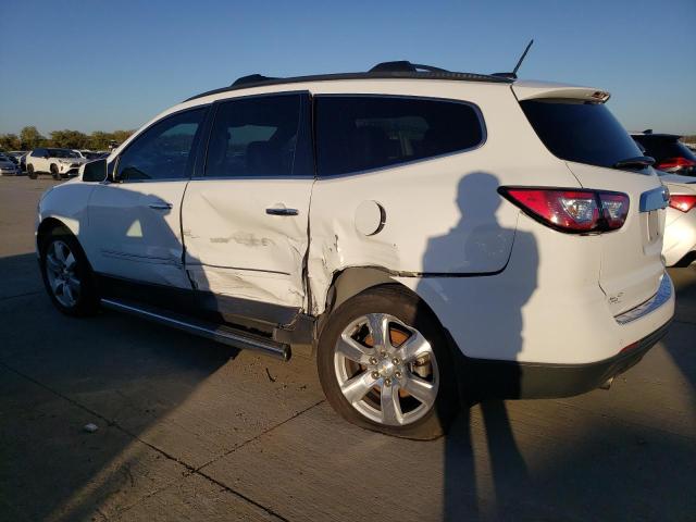 1GNKRJKD6GJ100460 - 2016 CHEVROLET TRAVERSE LTZ WHITE photo 2