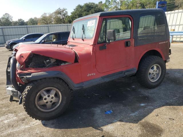 1J4FY29S9SP246911 - 1995 JEEP WRANG SPOR SE RED photo 1