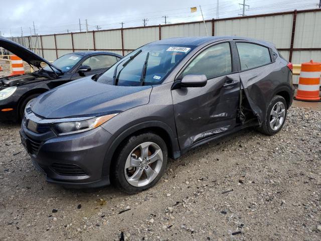 3CZRU6H3XKG702882 - 2019 HONDA HR-V LX GRAY photo 1