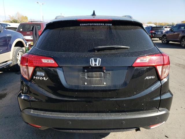 3CZRU6H75GM764847 - 2016 HONDA HR-V EXL BLACK photo 6