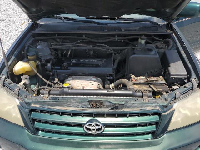 JTEGD21AX30061782 - 2003 TOYOTA HIGHLANDER GREEN photo 12