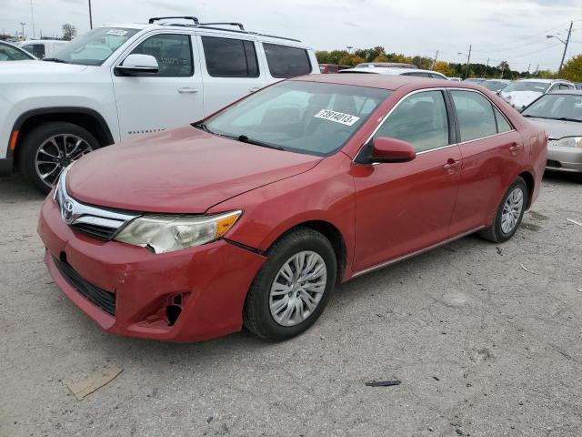 4T1BF1FK1CU607751 - 2012 TOYOTA CAMRY BASE RED photo 1