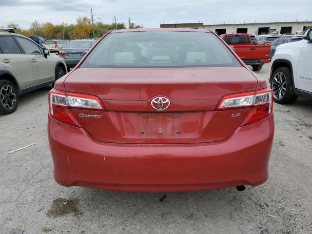 4T1BF1FK1CU607751 - 2012 TOYOTA CAMRY BASE RED photo 6