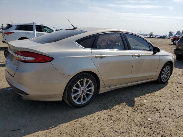 3FA6P0HD5HR367037 - 2017 FORD FUSION SE GOLD photo 3