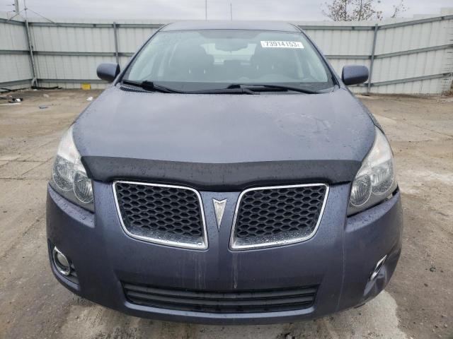 5Y2SP670X9Z428535 - 2009 PONTIAC VIBE BLUE photo 5