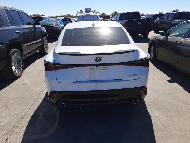 JTHGZ1B21P5064634 - 2023 LEXUS IS 350 F SPORT DESIGN WHITE photo 6