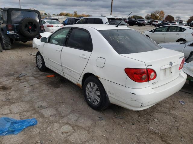 JTDBR32E770118534 - 2007 TOYOTA COROLLA CE WHITE photo 3