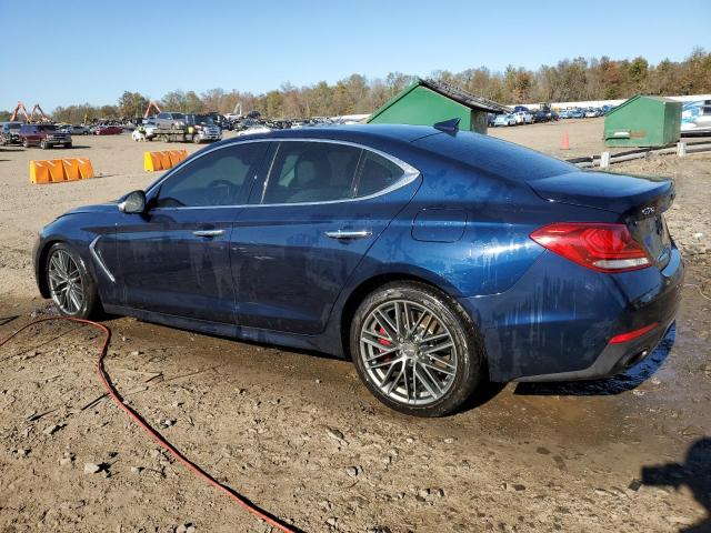 KMTG54LE5KU034916 - 2019 GENESIS G70 ADVANCED BLUE photo 2