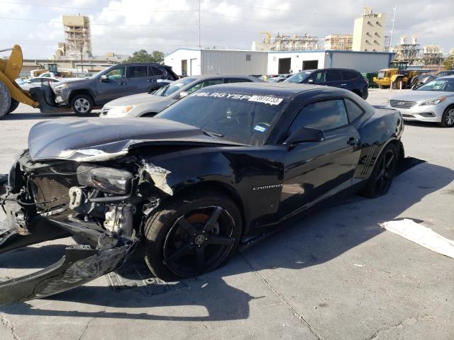 2G1FB1E33D9244453 - 2013 CHEVROLET CAMARO LT BLACK photo 1