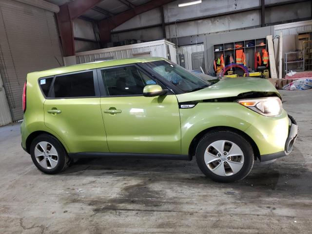 KNDJN2A27F7758466 - 2015 KIA SOUL GREEN photo 4