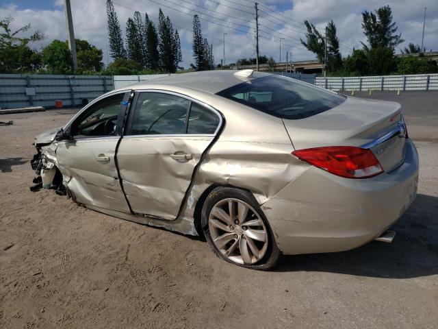 2G4GK5EX8G9112858 - 2016 BUICK REGAL BEIGE photo 2