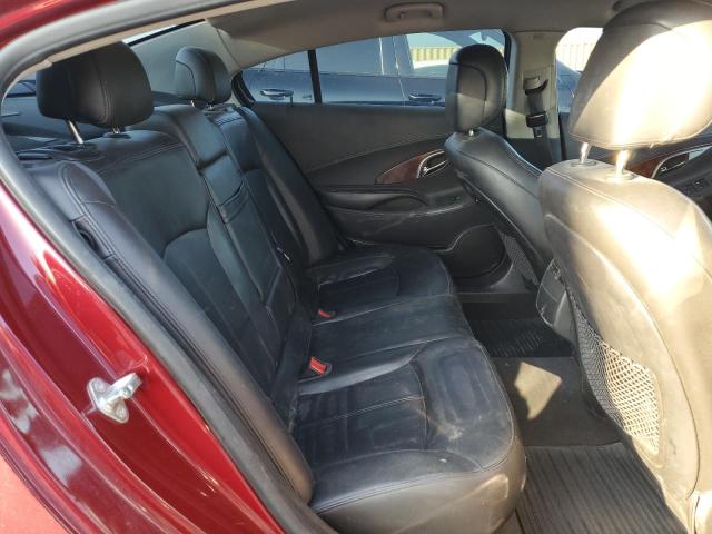 1G4GE5EDXBF314551 - 2011 BUICK LACROSSE CXS RED photo 10