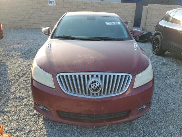 1G4GE5EDXBF314551 - 2011 BUICK LACROSSE CXS RED photo 5