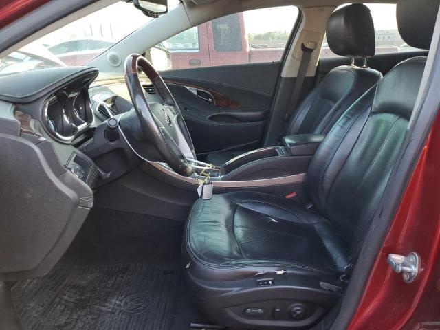 1G4GE5EDXBF314551 - 2011 BUICK LACROSSE CXS RED photo 7