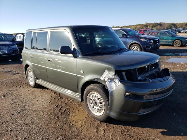 JTLKT324054000649 - 2005 TOYOTA SCION XB GREEN photo 4